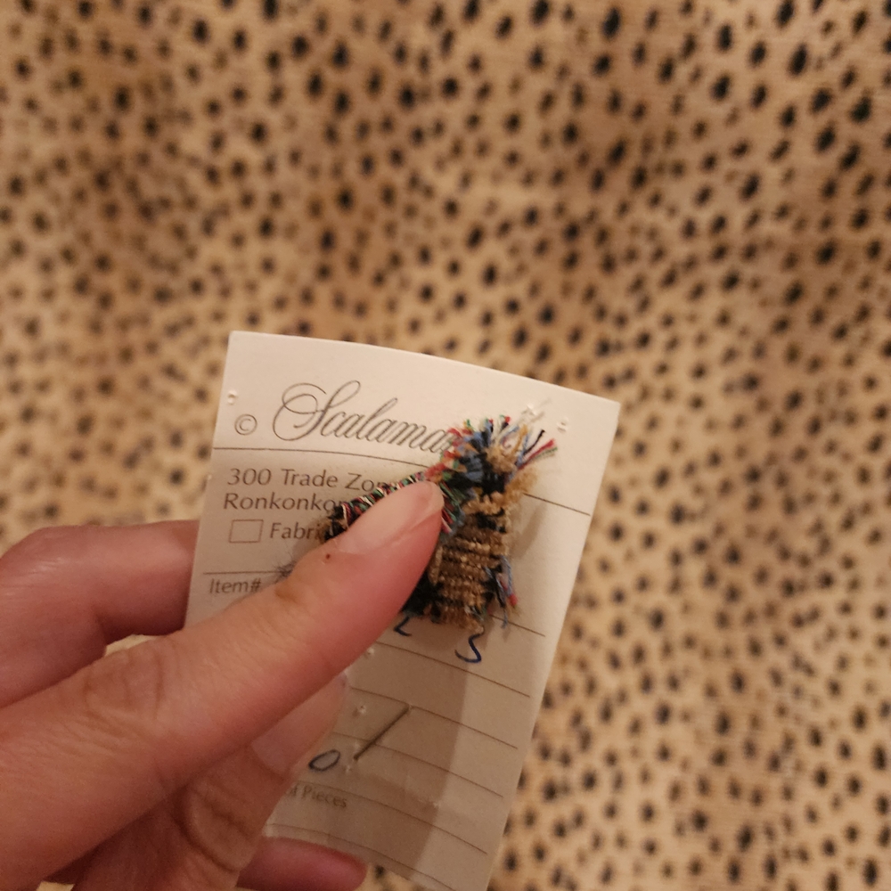 Sold--Scalamandre Leopard/cheetah/animal Print Woven Fabric ~5.75 Yards